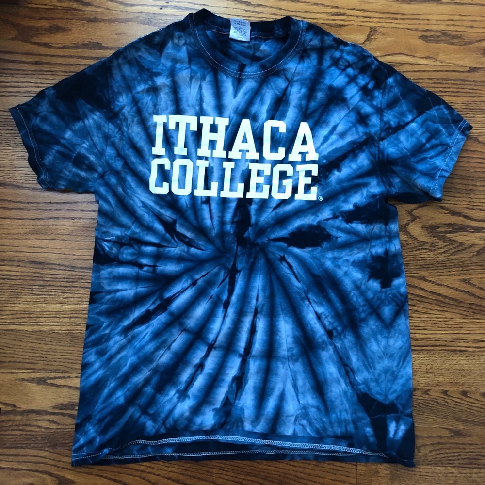 Ithaca college tie dye tshirt